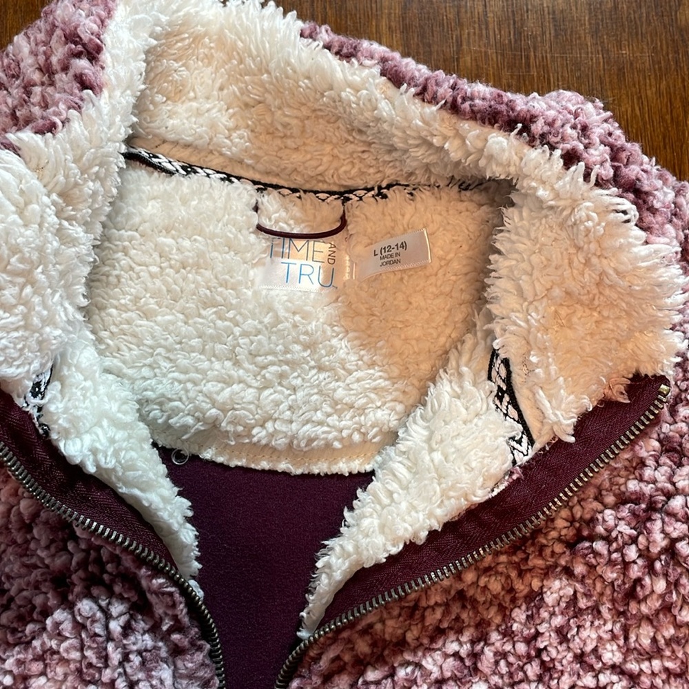 Fuzzy zip up